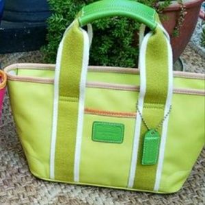 Authentic Coach Tote